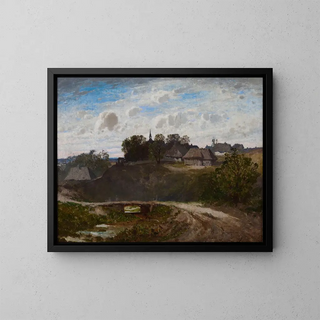 Jzef Szermentowski - Polish Village.webp
