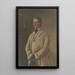 Portrait des Barons Philipp von Fahnenberg - Kamill Maria von Schlechta — gerahmtes Bild an der Wand
