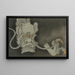 Drache Ryu - Kamisaka Sekka — gerahmtes Bild an der Wand