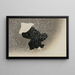 Neige Tourbillonnante Tomoe no yuki - Kamisaka Sekka — gerahmtes Bild an der Wand