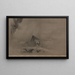Abendstimmung - Kano Tan'yū — gerahmtes Bild an der Wand