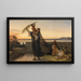 Am Nil - Karel Ooms — gerahmtes Bild an der Wand