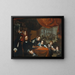Die Familie des Edelsteinsetzers Dionysius Miseroni - Karel Škréta — gerahmtes Bild an der Wand