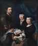L'artiste avec sa famille - Karel van Mander III — Ansicht des Kunstwerks
