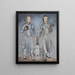Kinder des Lagers - Karin Luts — gerahmtes Bild an der Wand