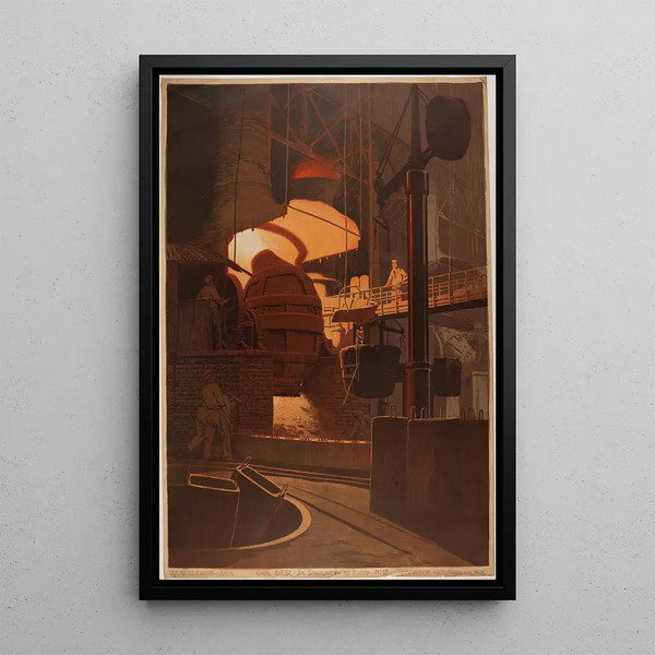 Karl Biese - Im Stahlwerk bei Krupp.webp