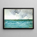 Meereslandschaft - Karl Daubigny — gerahmtes Bild an der Wand