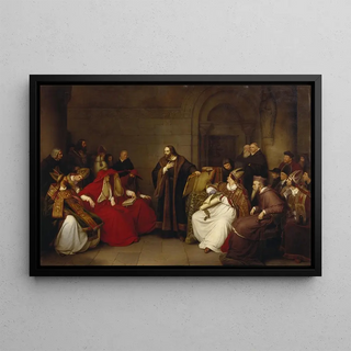 Karl Friedrich Lessing - Jan Hus at Constance (Case Conflict).webp