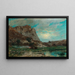 Soldaten im Ruhestand - Karl Friedrich Lessing — gerahmtes Bild an der Wand