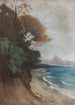Küstenlandschaft mit Bäumen - Karl Hagemeister — Ansicht des Kunstwerks