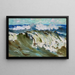 Die Welle - Karl Hagemeister — gerahmtes Bild an der Wand