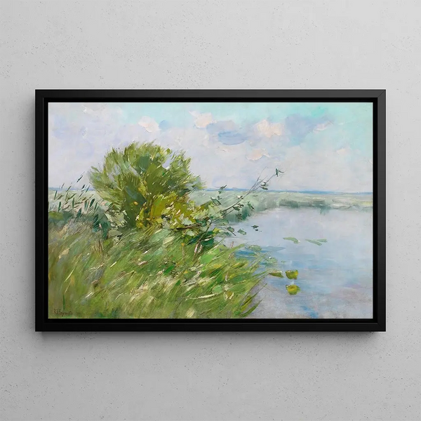 Karl Hagemeister - Mrkische Seenlandschaft.webp