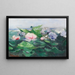 Seerosen - Karl Hagemeister — gerahmtes Bild an der Wand
