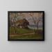 Herbst - Karl Hauptmann — gerahmtes Bild an der Wand