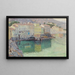 San Michele am Gardasee - Karl Hofmann — gerahmtes Bild an der Wand