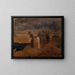 Studien der Komposition - Karl Isakson — gerahmtes Bild an der Wand