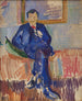 Portrait des Künstlers Karl Schou - Karl Isakson — Ansicht des Kunstwerks