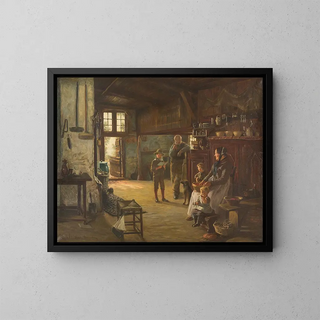 Karl Josef Mller - Reading aloud from the spelling book.webp