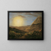 Athen bei Sonnenaufgang - Karl Joseph Aloys Agricola — gerahmtes Bild an der Wand