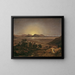Marathon unter dem Mondlicht - Karl Joseph Aloys Agricola — gerahmtes Bild an der Wand
