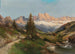 in den Dolomiten - Karl Kaufmann — Ansicht des Kunstwerks
