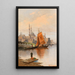 Partie de Constantinople - Karl Kaufmann — gerahmtes Bild an der Wand
