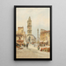 Place à Capoue en Italie - Karl Kaufmann — gerahmtes Bild an der Wand