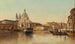Venedig, Canal Grande mit Blick auf Santa Maria della Salute - Karl Kaufmann — Ansicht des Kunstwerks