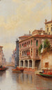 Szene am Kanal in Venedig - Karl Kaufmann — Ansicht des Kunstwerks