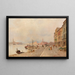 Venedig Riva dei Sette Martiri - Karl Kaufmann — gerahmtes Bild an der Wand