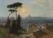 Rom von der Trinité-des-Monts - Karl Lindemann-Frommel — Ansicht des Kunstwerks