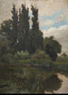 Pappel am Wasserufer - Karl Maria Thuma — Ansicht des Kunstwerks