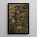 Studie der Steine - Karl Maria Thuma — gerahmtes Bild an der Wand