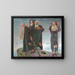 Les hommes de glace - Karl Mediz — gerahmtes Bild an der Wand