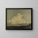 aufsteigende Wolken - Karl Nordström — gerahmtes Bild an der Wand
