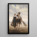 Fischer am Chiemsee - Karl Raupp — gerahmtes Bild an der Wand
