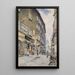Fischerstiege - Karl Schnorpfeil — gerahmtes Bild an der Wand