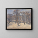Tag im März im Jardin du Luxembourg in Paris - Karl Schou — gerahmtes Bild an der Wand