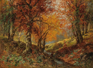 Karl Vikas - A Forest Glade in Autumn.webp
