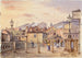 Le Pont de la Madeleine sur le Wienfluss - Karl Wenzel Zajicek — Ansicht des Kunstwerks