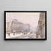 Wien Graben - Karl Wenzel Zajicek — gerahmtes Bild an der Wand