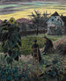Abend im Garten - Karl Wiener — Ansicht des Kunstwerks