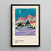 Abendnebel - Karl Wiener — gerahmtes Bild an der Wand