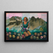 Souvenir d'Else U - Karl Wiener — gerahmtes Bild an der Wand