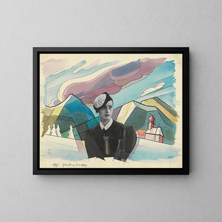 Fhn - Karl Wiener — gerahmtes Bild an der Wand
