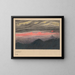 Abendstimmung im Herbst II - Karl Wiener — gerahmtes Bild an der Wand