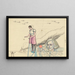 Idylle de guerre - Karl Wiener — gerahmtes Bild an der Wand