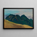 Landschaft in Hoch-Styria - Karl Wiener — gerahmtes Bild an der Wand