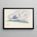 Studie der Natur VI - Karl Wiener — gerahmtes Bild an der Wand