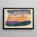 Studie der Natur XLI - Karl Wiener — gerahmtes Bild an der Wand